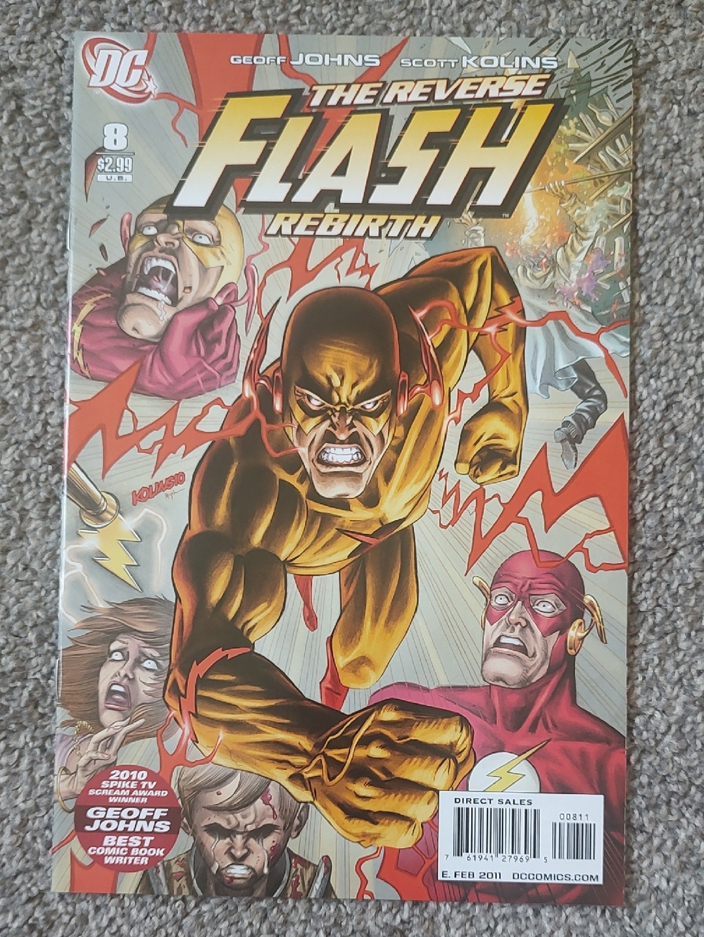 FREE With Purchase - DC Comics The Flash #8 February 2011